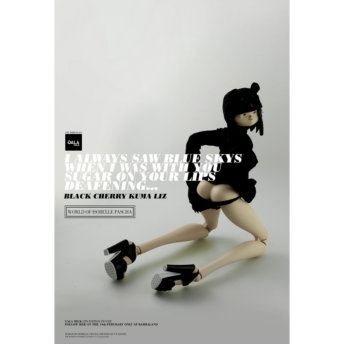 BLACK CHERRY KUMA LIZ 24"