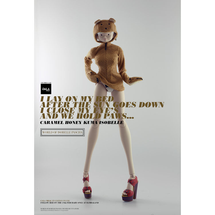 CARAMEL HONEY KUMA ISOBELLE 24" by TP Louise
