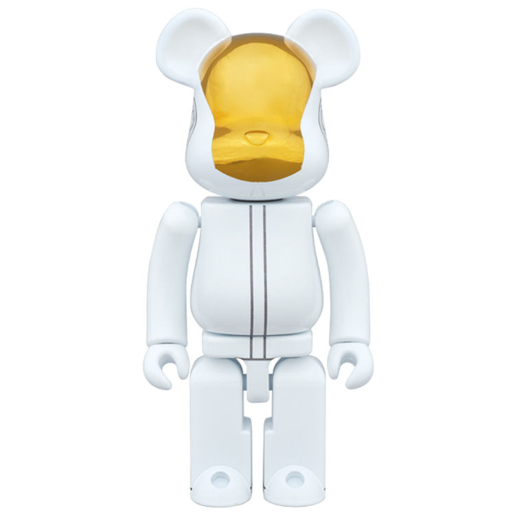 200% White Suits Guy-Manual de Homem-Christo : Daft Punk Bearbrick by Medicom