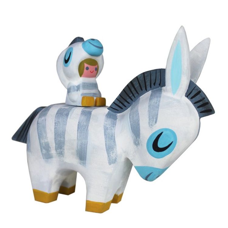 Zebra y Zebrito by Michelle Valigura