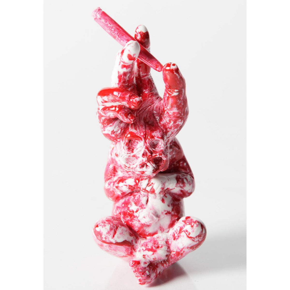 Bastard Children - Red & white marble