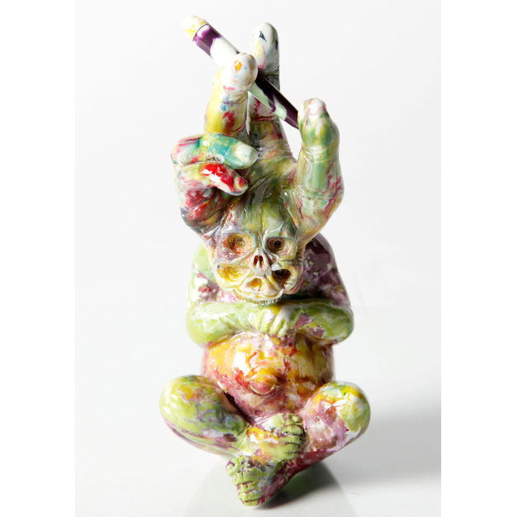 Bastard Children - Multi-colored marble by Mirfak Prabowo