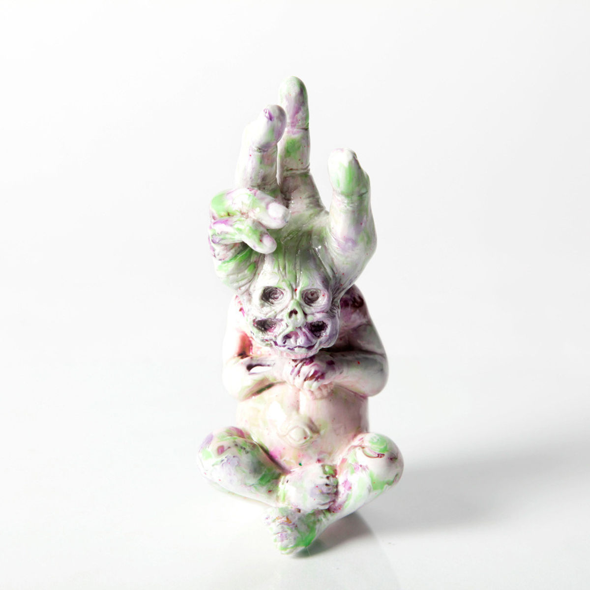 Bastard Children - Pink, purple & green marble