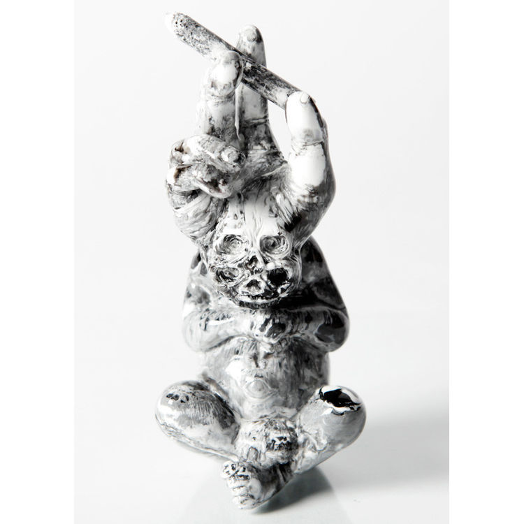 Bastard Children - Black & white marble by Mirfak Prabowo