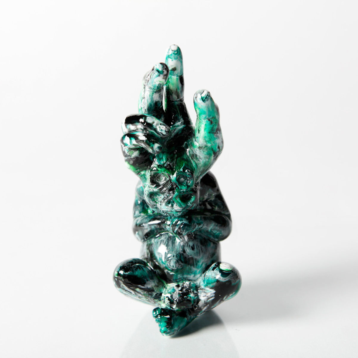 Bastard Children - Green & black marble