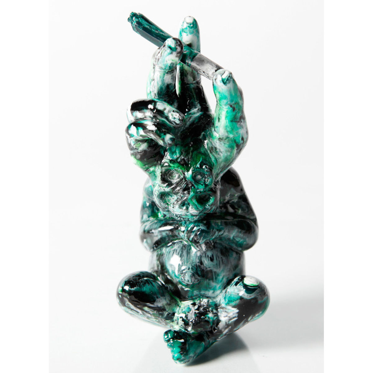 Bastard Children - Green & black marble