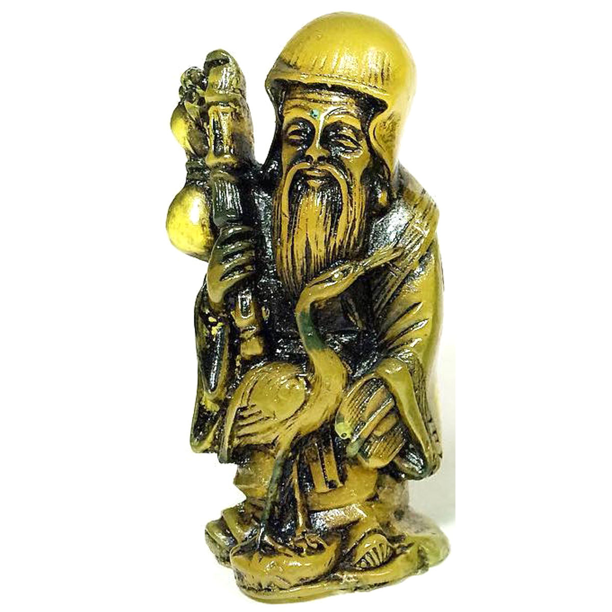 The Wiseman & the Crane - Gold