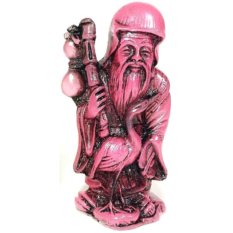 The Wiseman & the Crane - Pink by Kid Ink Industries (Kris Dulfer)