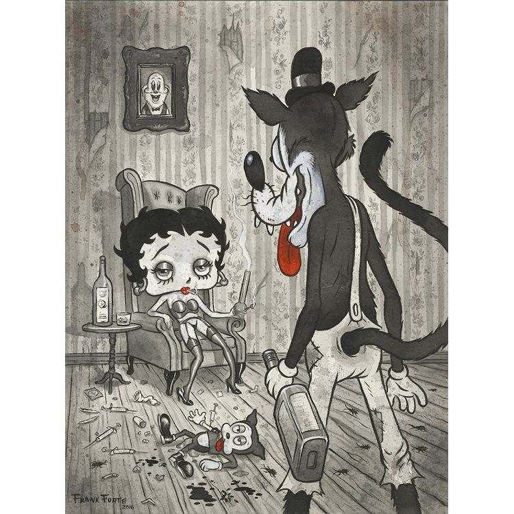 Betty and The Wolf by Frank Forte
