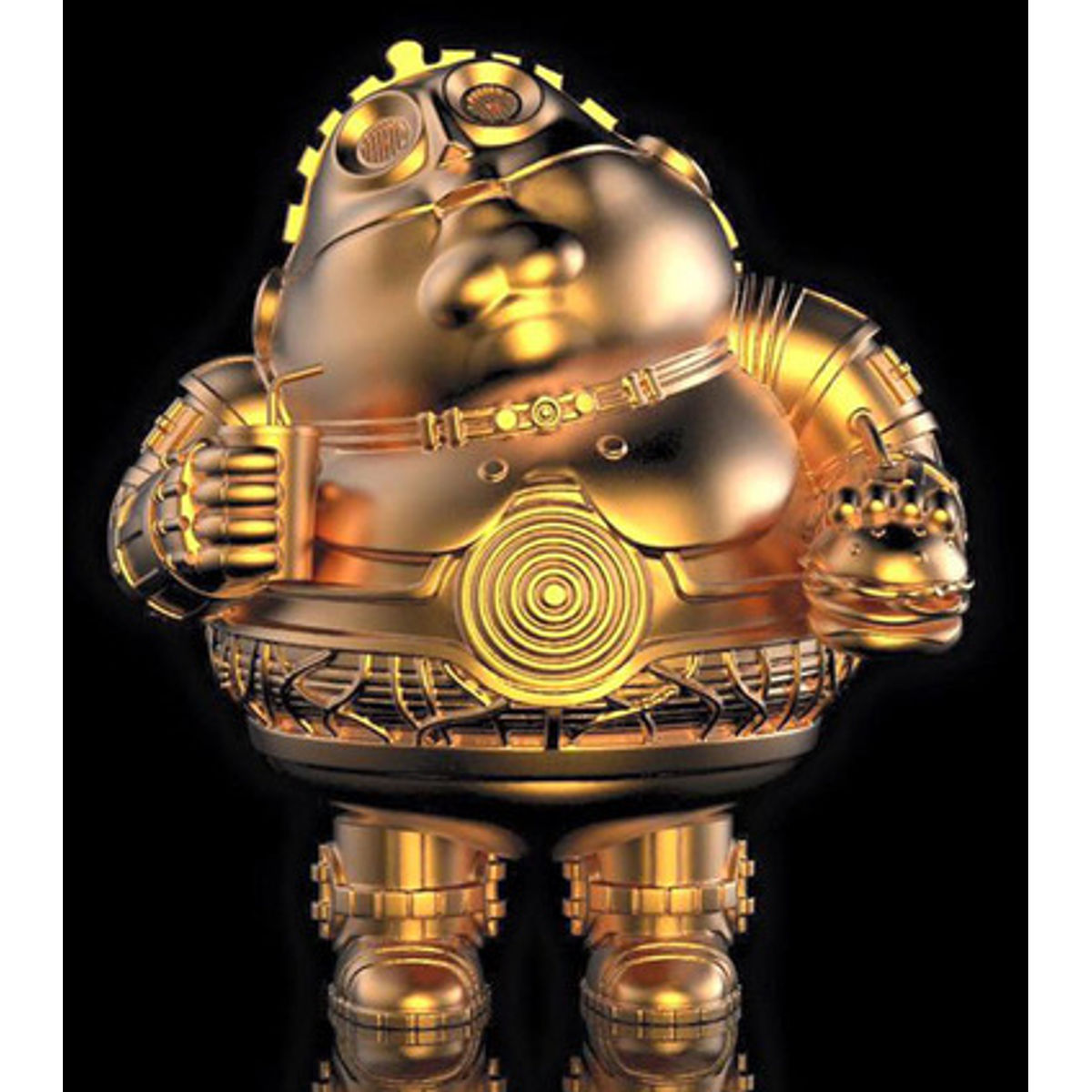 C3PO (Gold) Famous Chunky
