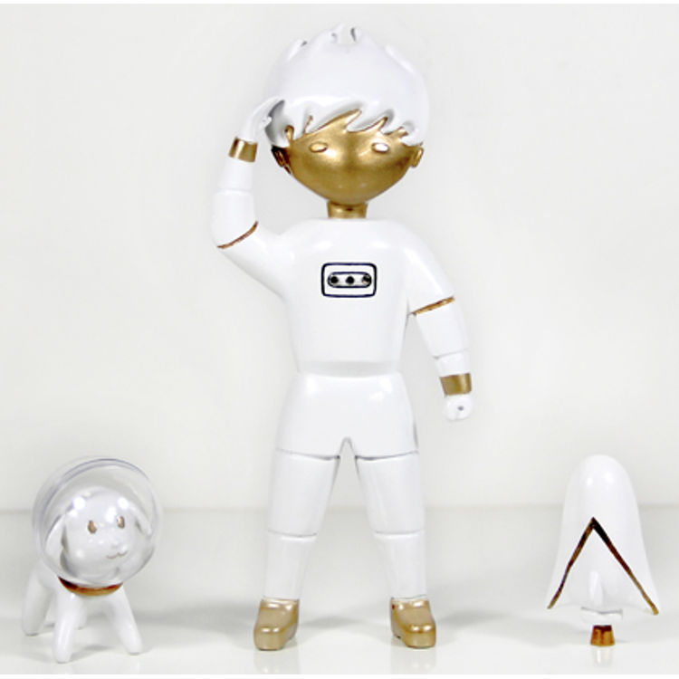 Space Boy - White by Han Ning