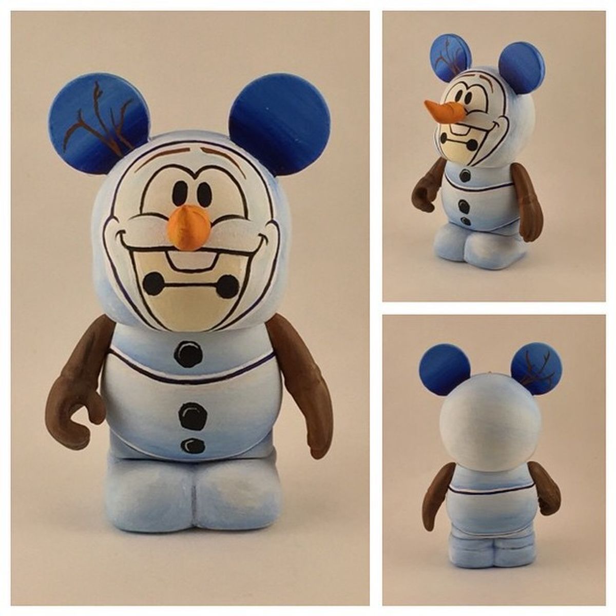 Baymax in his Olaf suit