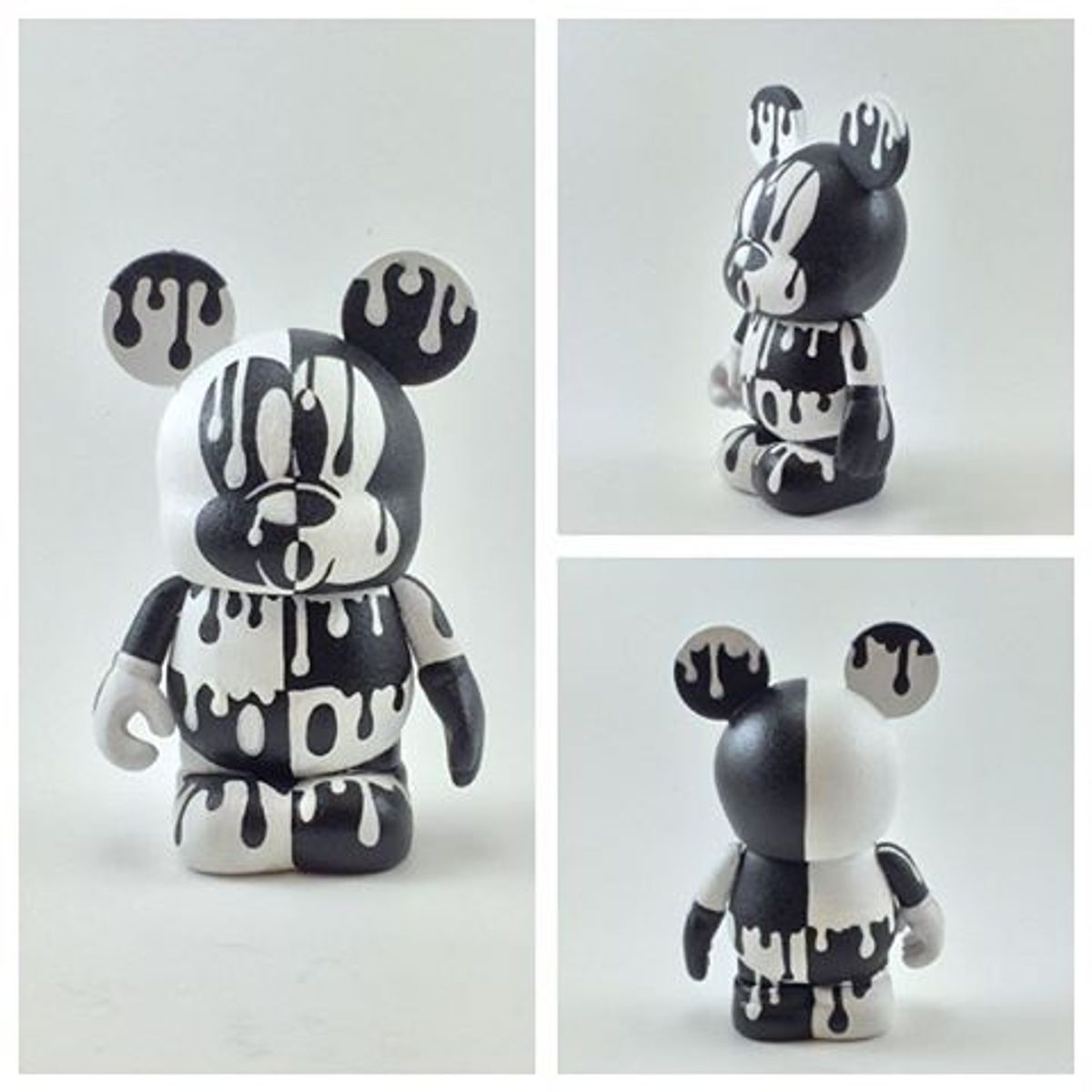 Ying Yang Paint Drip Mickey