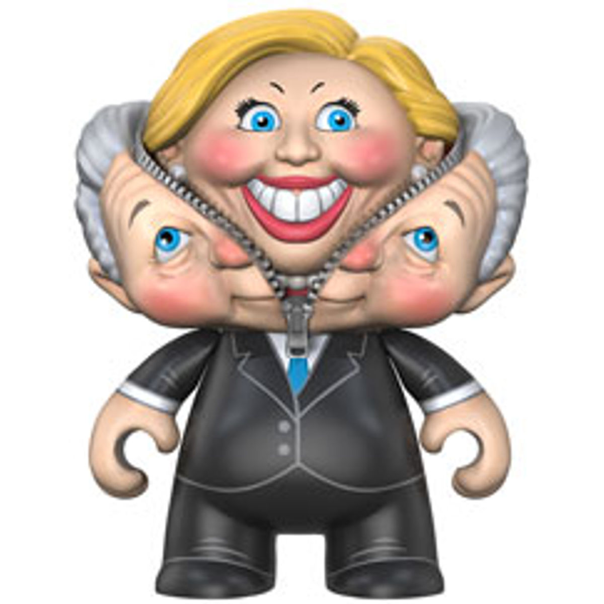Garbage Pail Kids - Billary Hillary