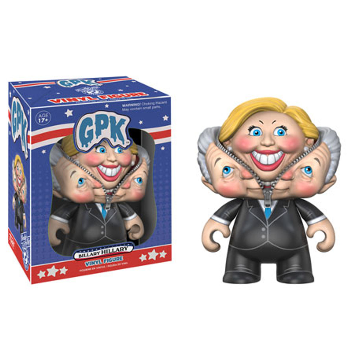 Garbage Pail Kids - Billary Hillary