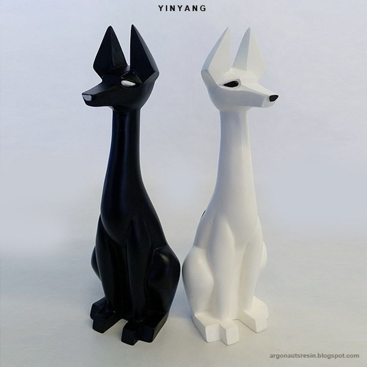 Yin Yang Pharaoh Hound by Eric Nocella Diaz