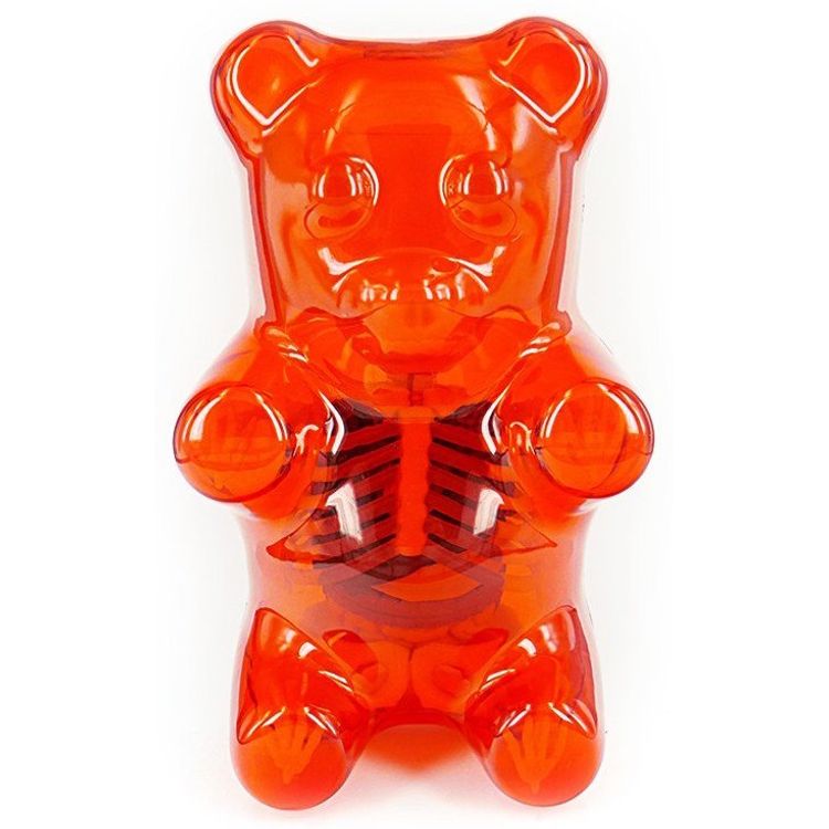 Gummi Bear Anatomy Puzzle Toy - Red by Jason Freeny