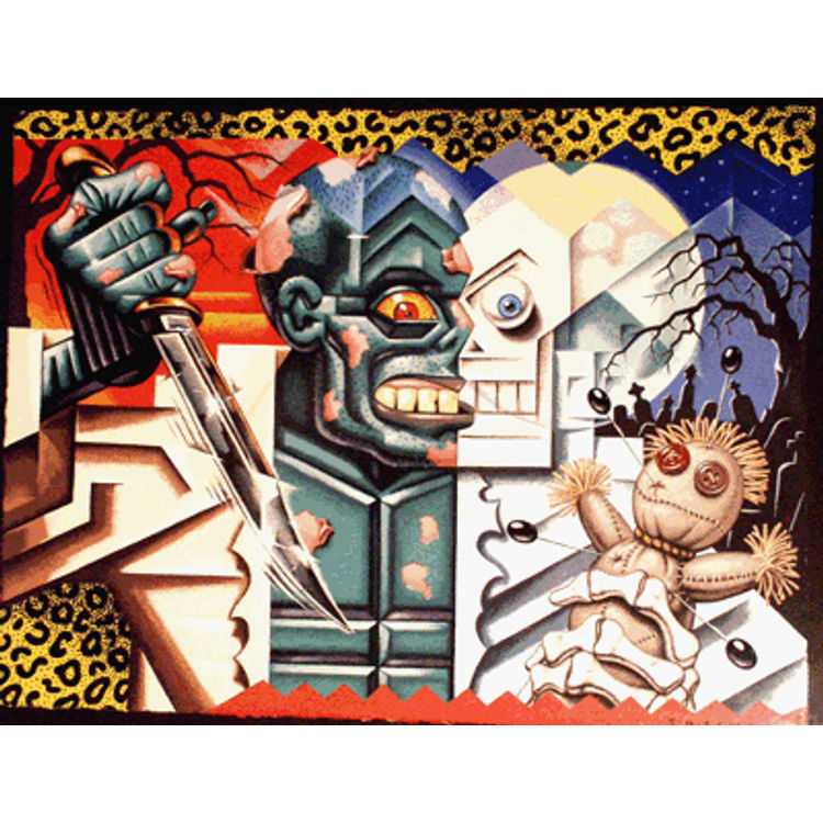 Kneedles and Knifes by Todd Schorr