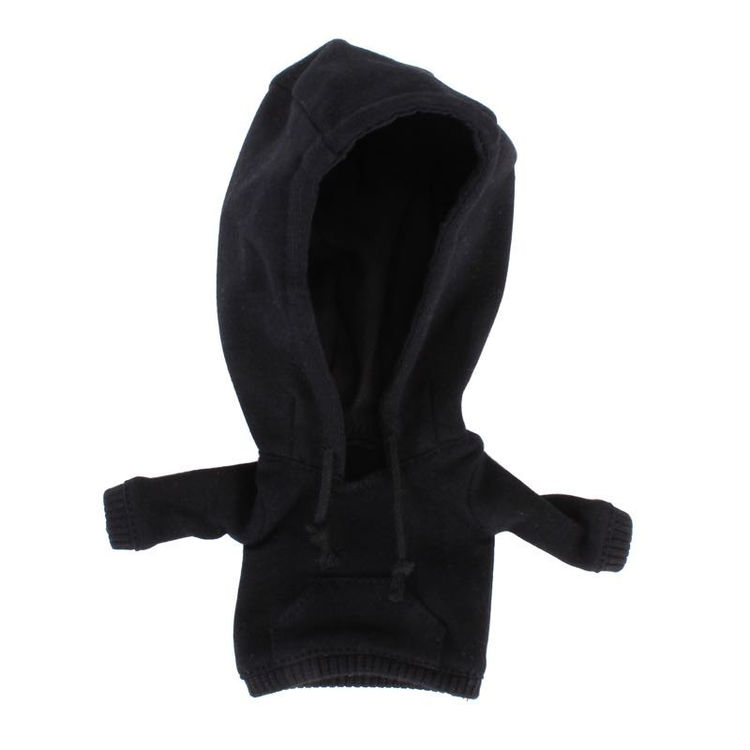 Black Hoodie (6" Squadt) by Ferg