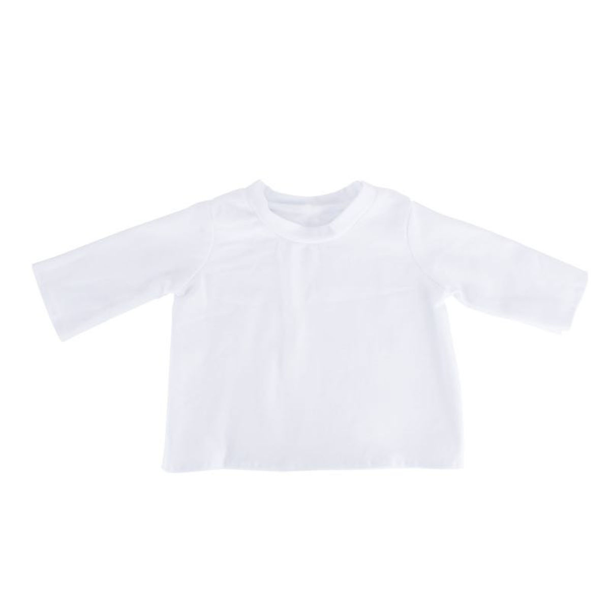 White Long Sleeve Tee (20" Squadt)