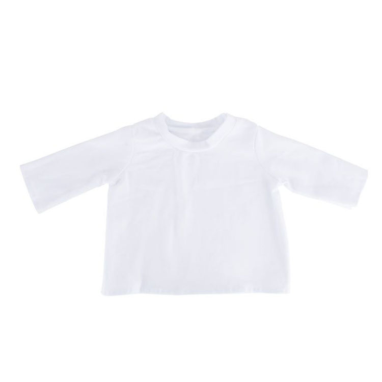 White Long Sleeve Tee (20" Squadt) by Ferg