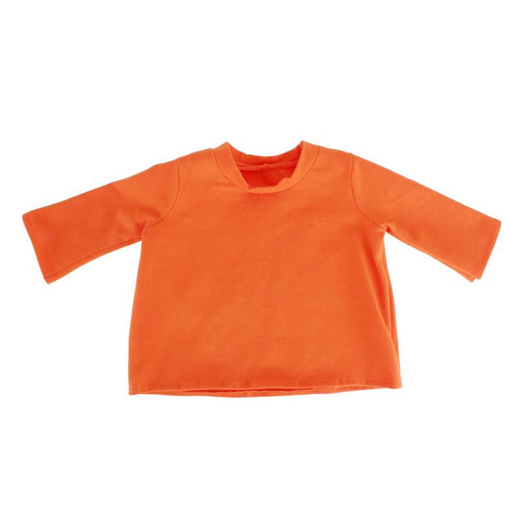 Orange Long Sleeve Tee (20" Squadt) by Ferg