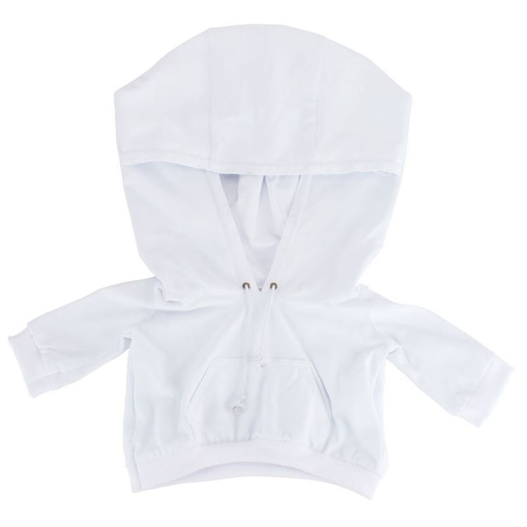 White Hoodie (20" Squadt) by Ferg
