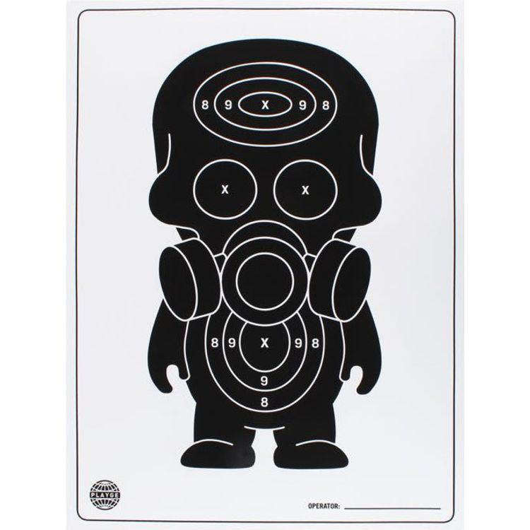 Black Gassed Target by Ferg