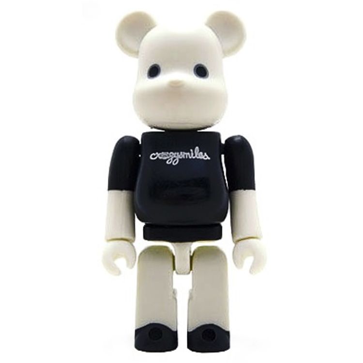 Toycon Crazysmiles White Be@rbrick - 100% by Michael Lau