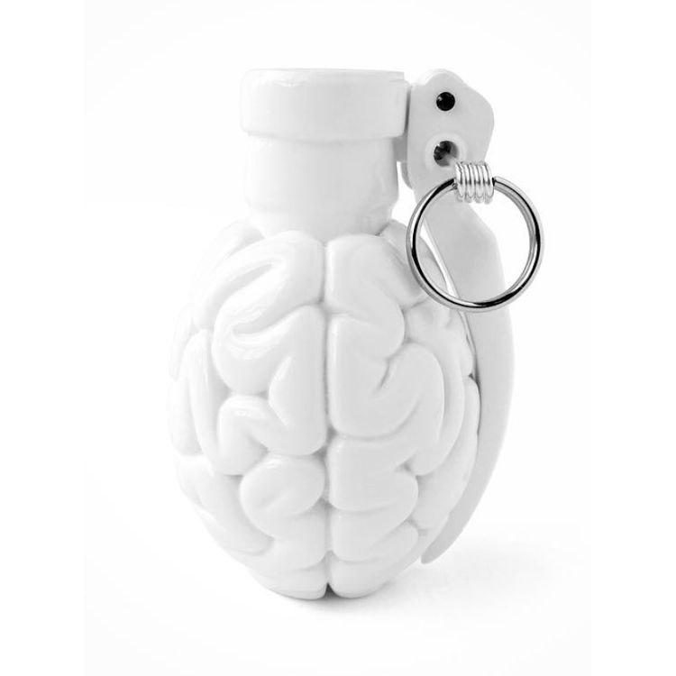 BABY BRAINED 2" - WHITE EDITION by Emilio Garcia