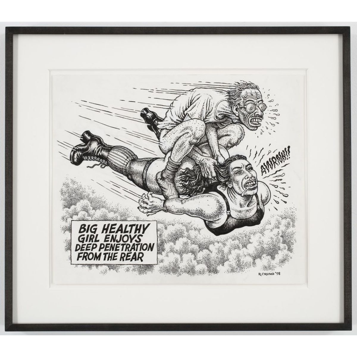 Big Healthy Girl Enjoys Deep Penetration From Rear