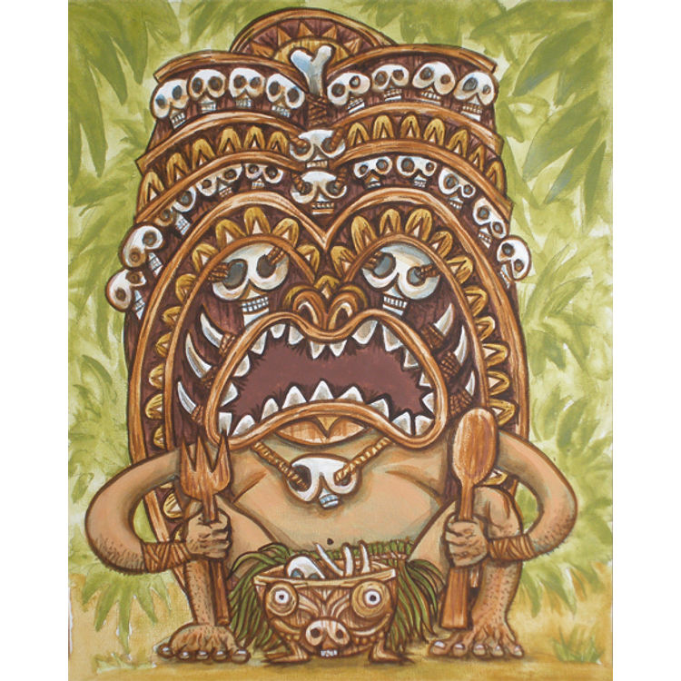 The Cannibal Kings Dinner by Ken Ruzic