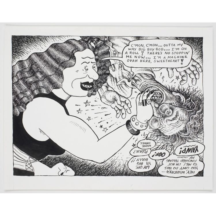Self-Loathing Comics #1: Hey Whataya (the 69 drawing) by Robert Crumb