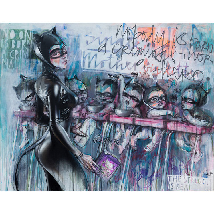 NOBODY IS BORN A CRIMINAL – NOR A HERO by Herakut
