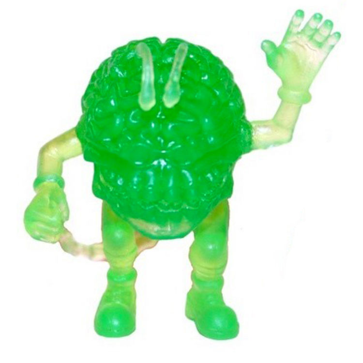 BrainWaves - Slime Green by Joe Whiteford