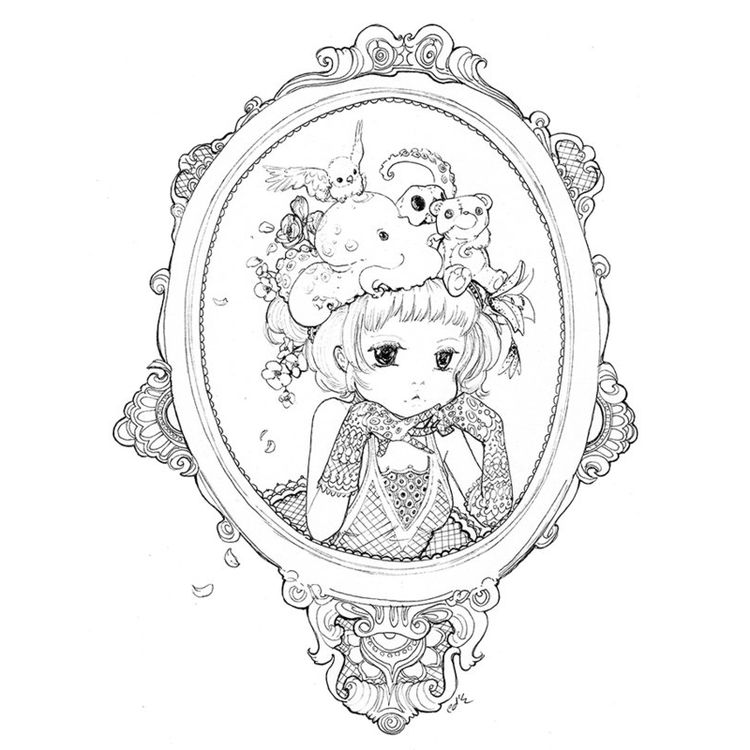 Catmint Cameo by Camilla d'Errico