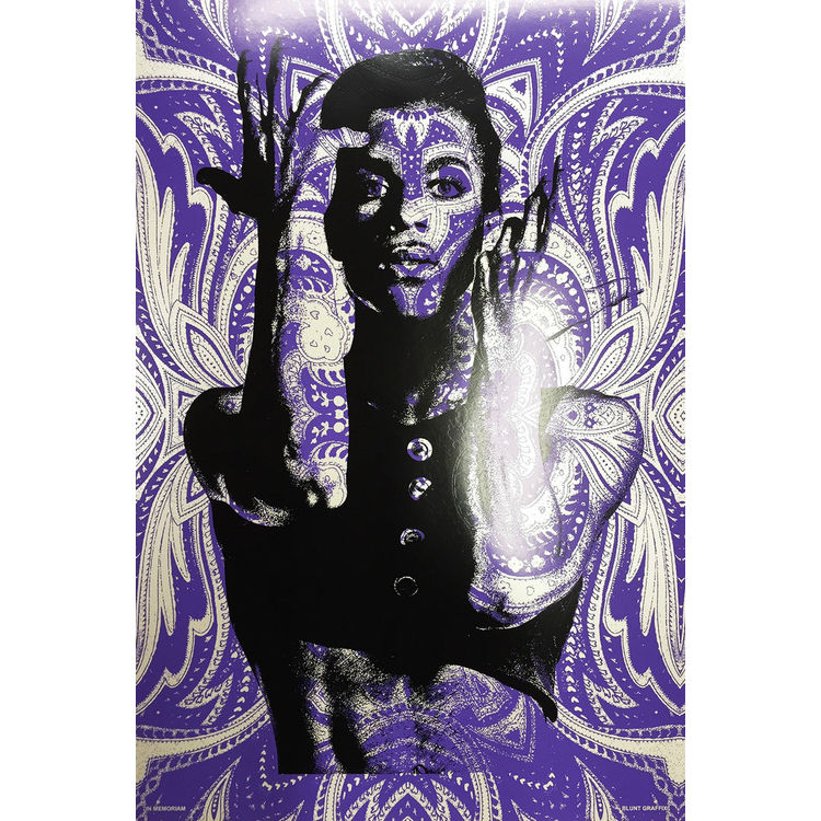 Prince - PEARL FOIL by Blunt Graffix (Matt Dye)