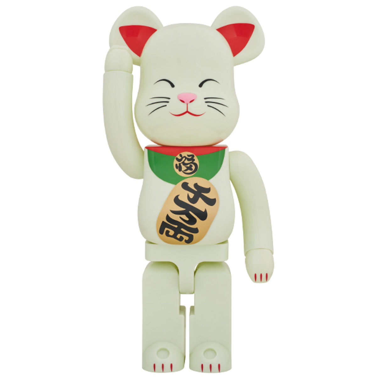 1000% GID Eyes Closed Beckoning Cat Bearbrick