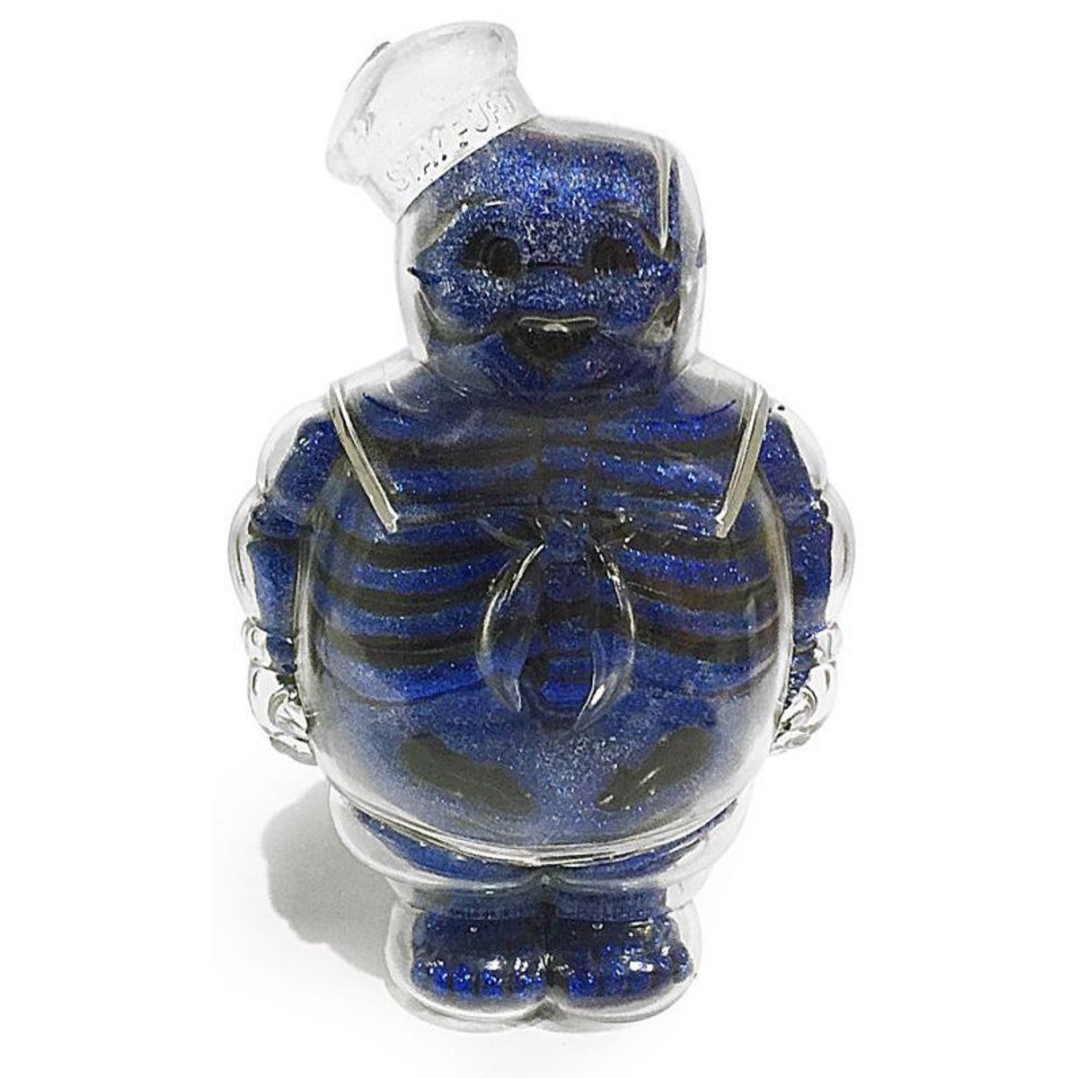 Marshmallow Man X-Ray - Blue Glitter