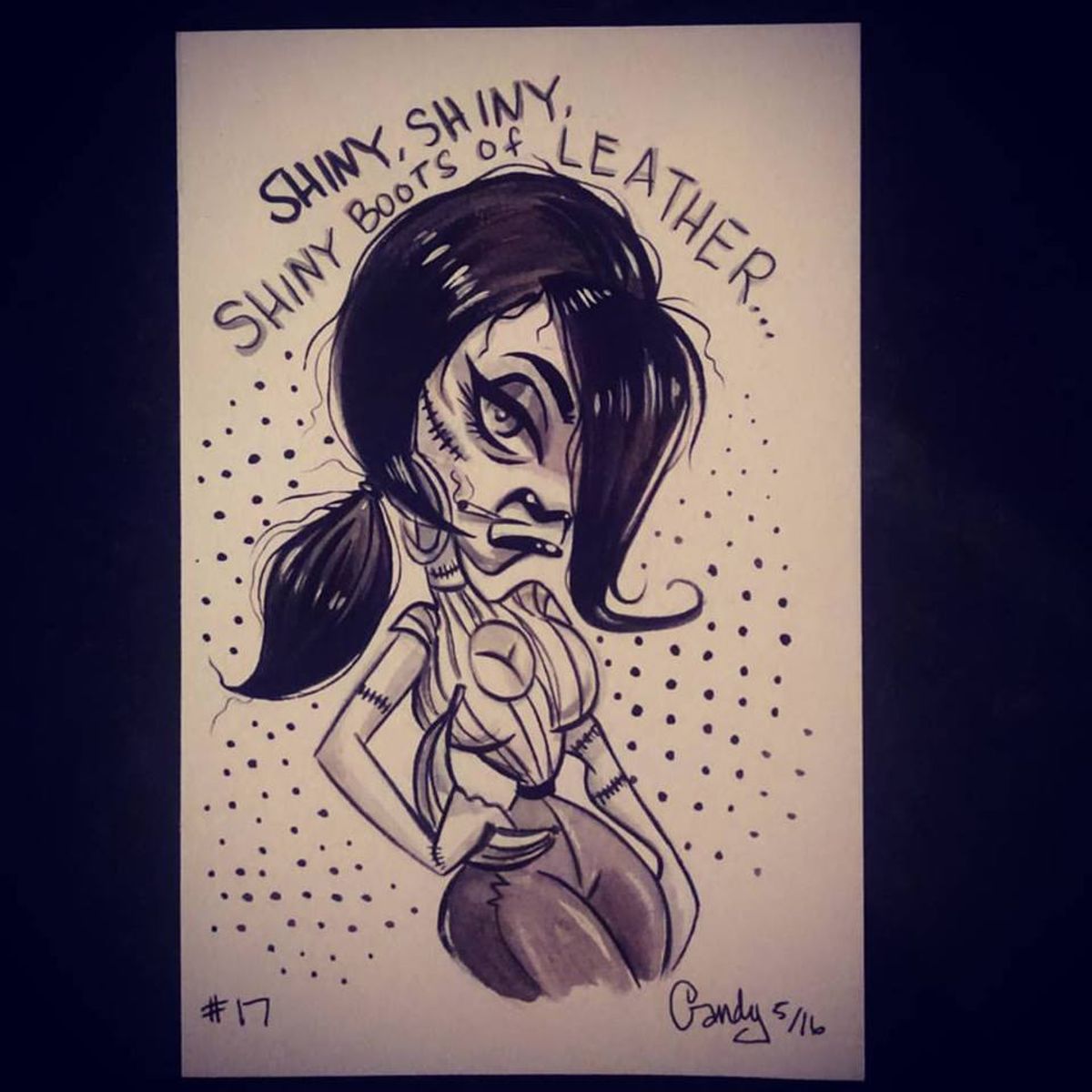 Shiny Shiny Shiny Boots of Leather