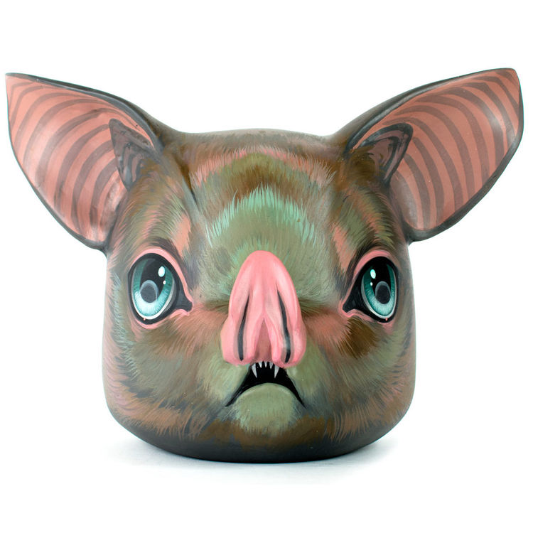 Mab Bat Head by Mab Graves
