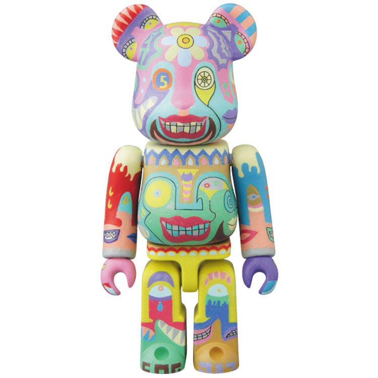 Artist Tomohito Yamada "Totem Boy" Be@rbrick by Tomohito Yamada