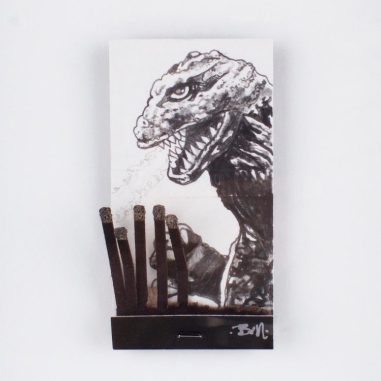 Godzilla Match by Mike Bell