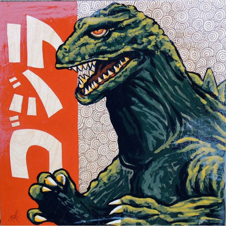 Godzilla Legend by Mike Bell