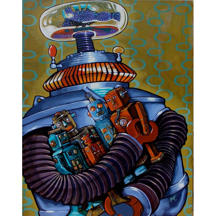 Heavy Metal Heart by Mike Bell