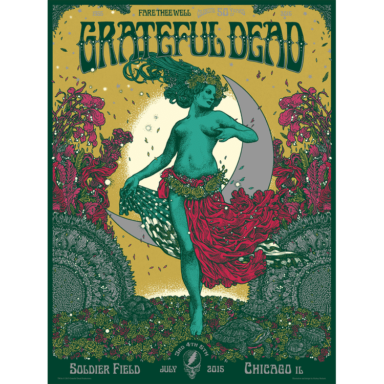 Grateful Dead ‘Fare Thee Well’ – Chicago, IL 2015 by Richey Beckett