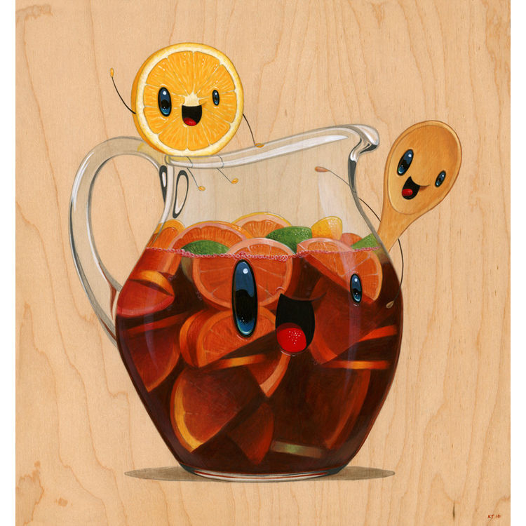 Sangria Trio by Cuddly Rigor Mortis