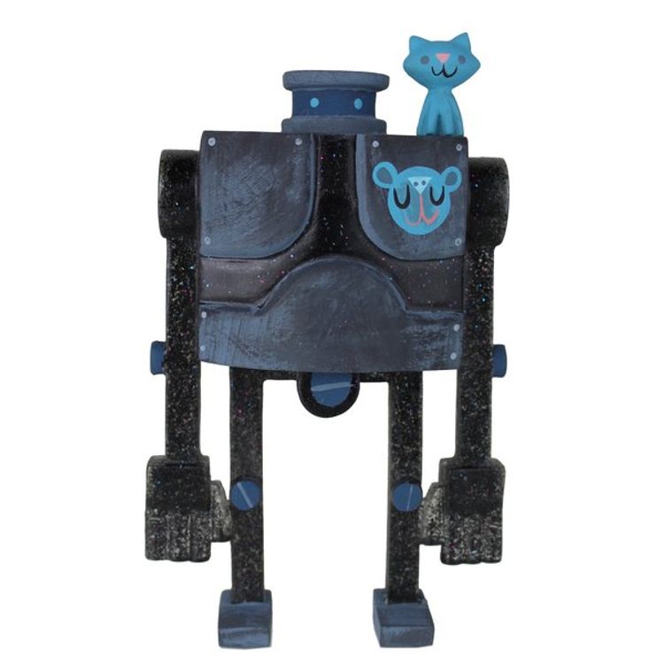 Bramble and Kitty - Blue Bear by Amanda Visell