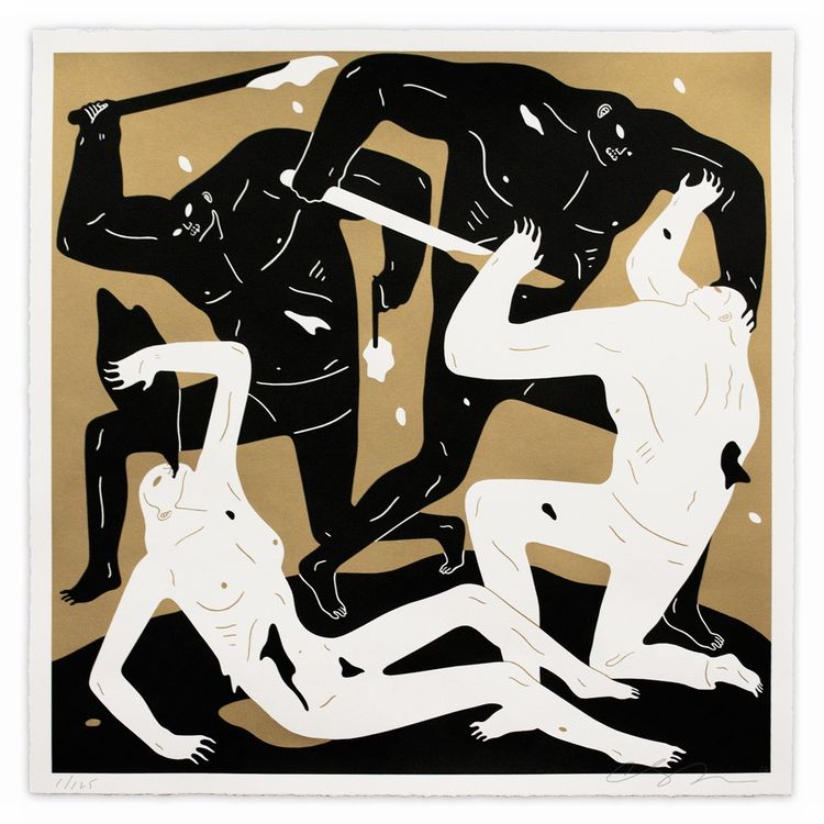 Into the Sun (Dark) by Cleon Peterson