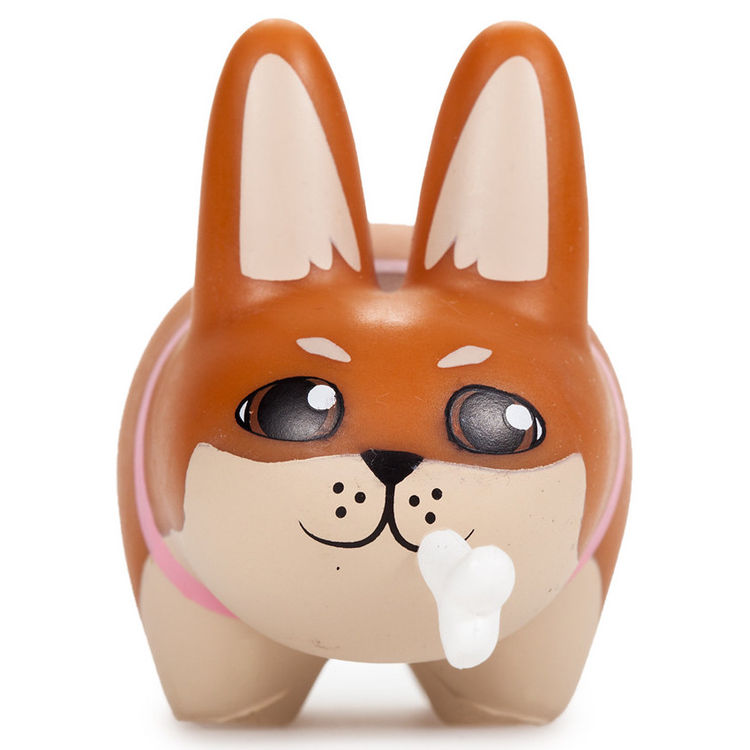 Kibbles and Labbits - Corgi by Frank Kozik
